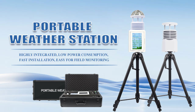 Portable weather station