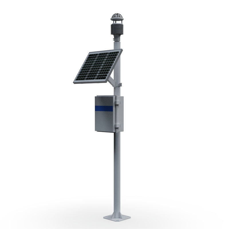 Product structure diagram of weather station in the park