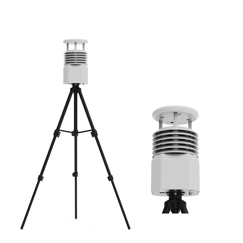 five-element portable weather station product structure diagram