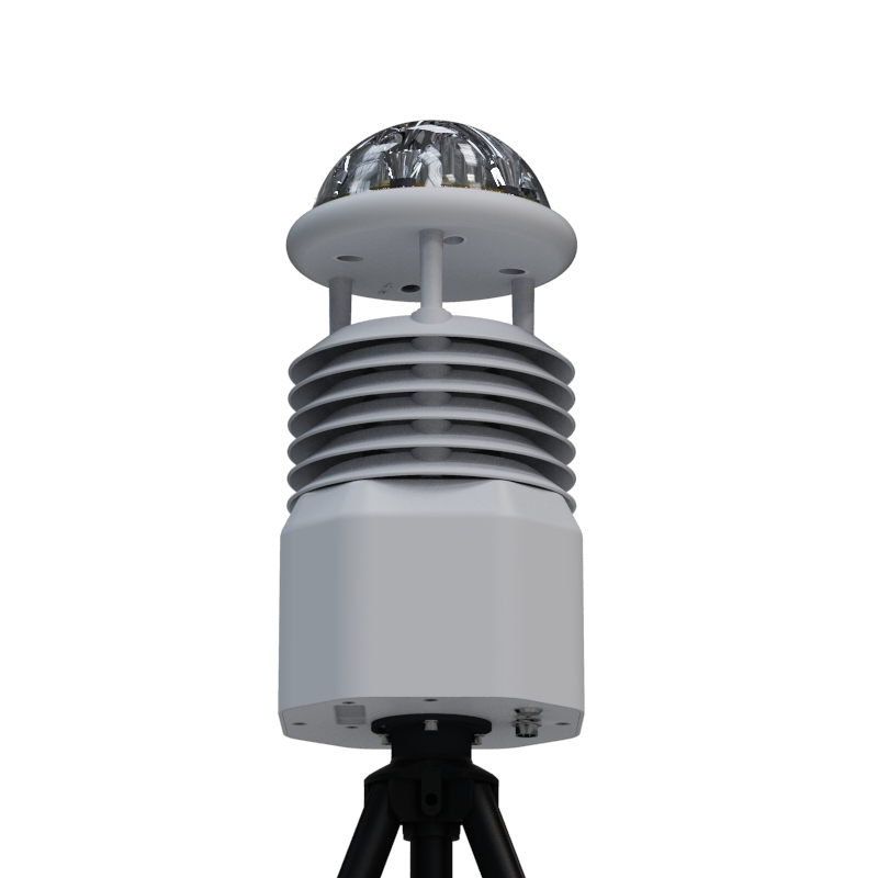 six elements portable weather station product structure diagram