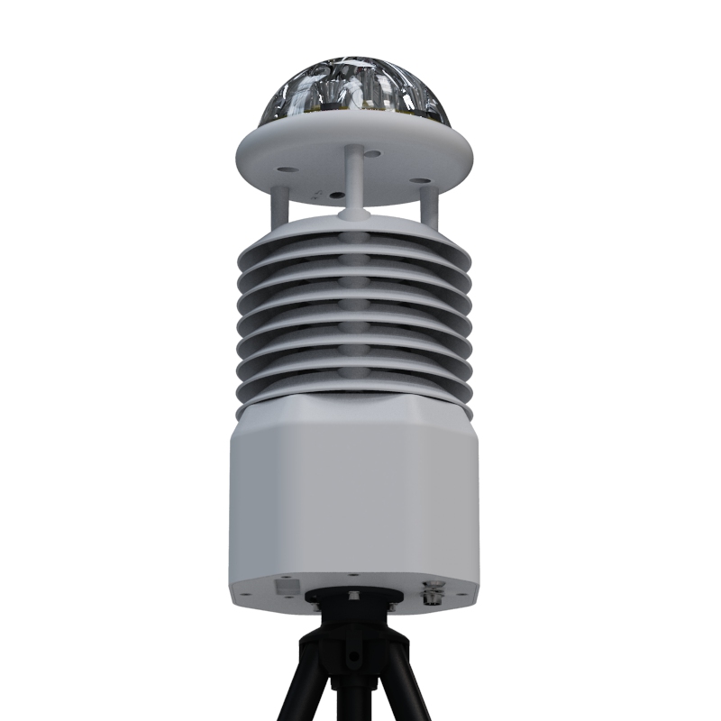 nine-element portable weather station product structure diagram