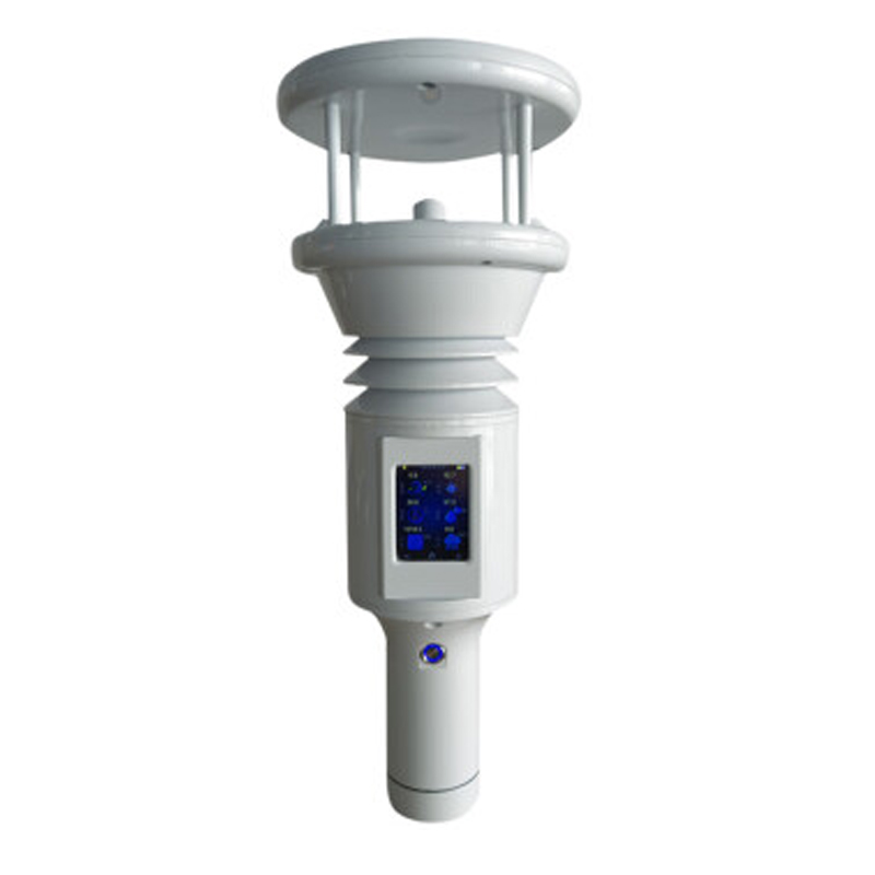 Seven elements ultrasonic handheld weather station