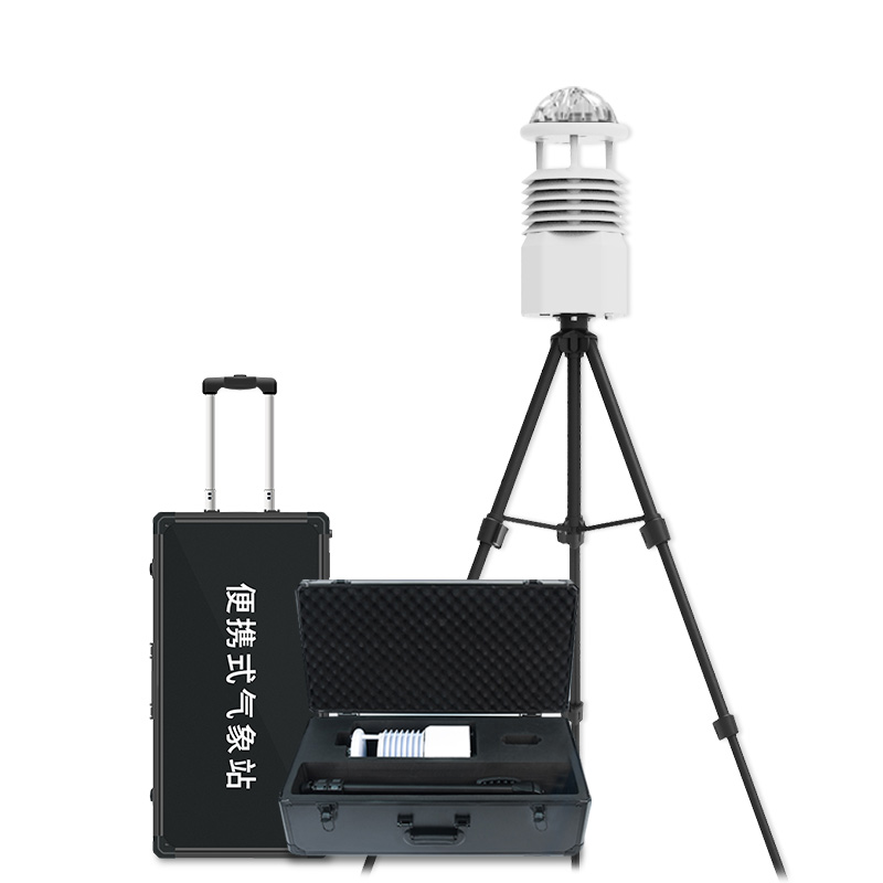 Portable weather stations provide weather data for sports events