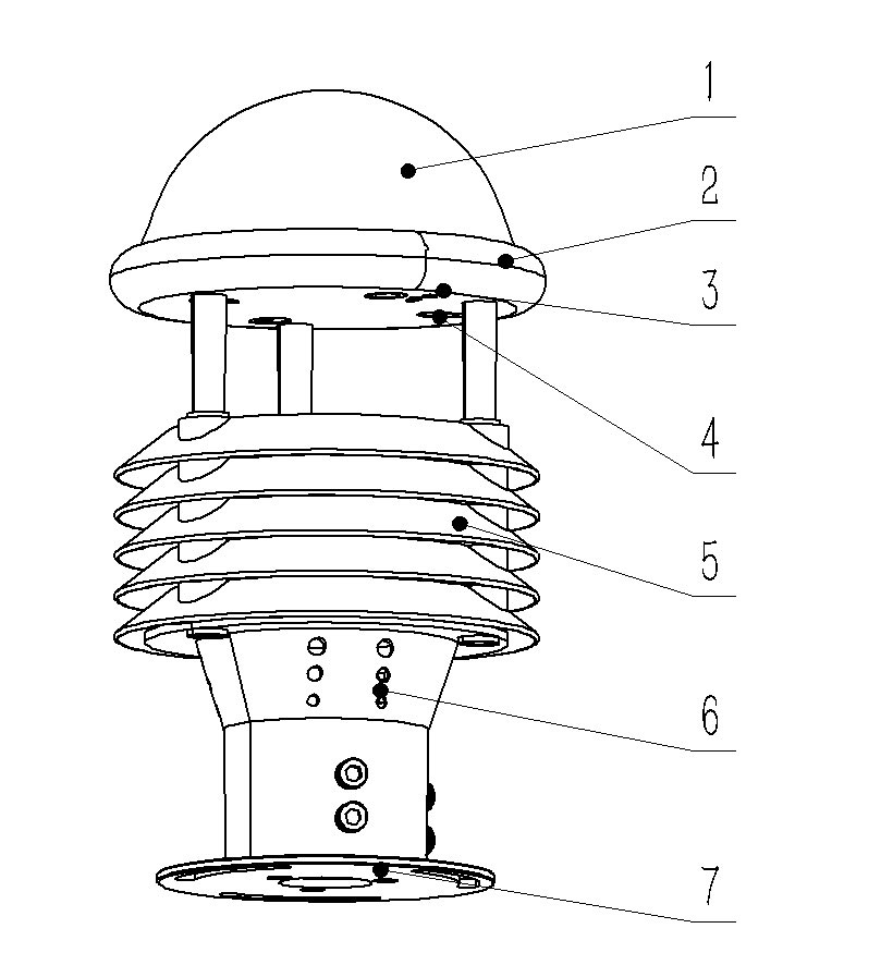 Micro Meteorological Instrument Product Structure Diagram