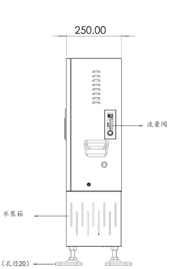 水库河道水质监测设备产品尺寸2